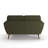 Carolos 58" Round Arms Loveseat-1562670702