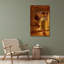 «Fireside Candlelight» par Adam Emory Albright - Art mural sur toile tendue avec châssis-469617878