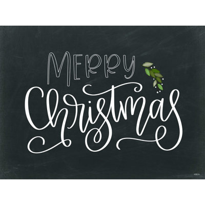 " Merry Christmas Chalkboard "