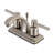 Kingston Brass Concord Two-Handle 3-Hole Deck Mount 4" Centerset Bathroom Faucet with Pop-Up-25314052-90612249
