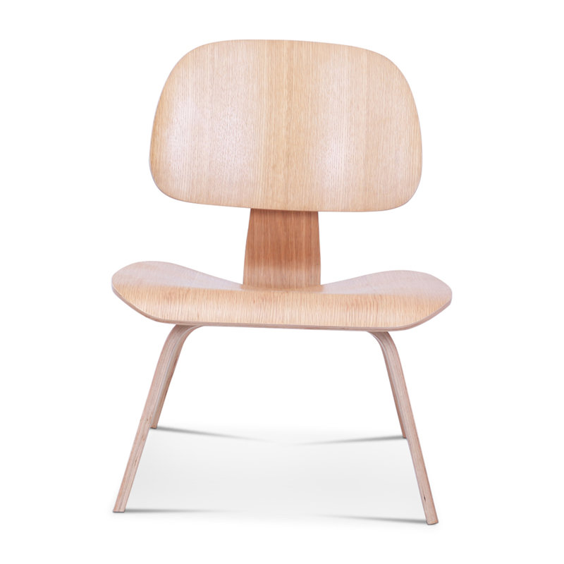 Méridienne moulée en contreplaqué, Oak