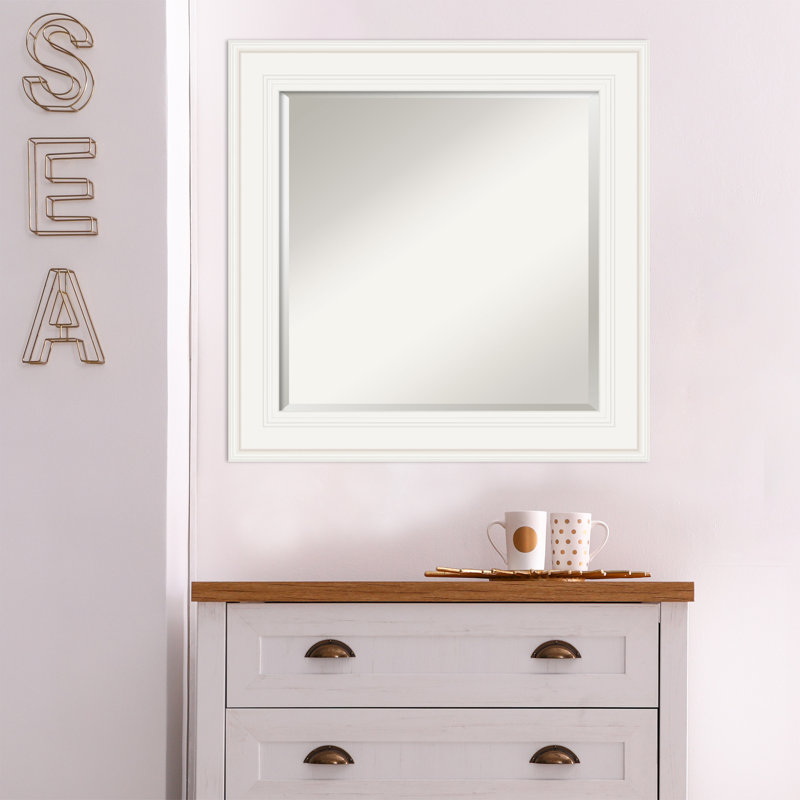 Miroir de salle de bain Amajah, 25,5 po x 25,5 po