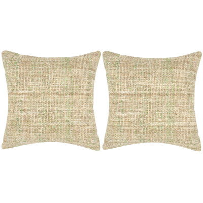 Emerystone Feather Throw Pillow