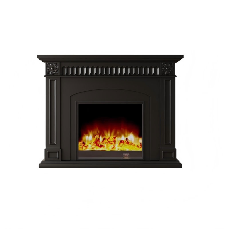 Foyer électrique 39,37 po Retro, H 13,31 po x l 39,37 po x P 13,78 po