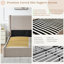 Lit plateforme tapissier avec rangement Braya Luxury Boucle-123040673-123040672