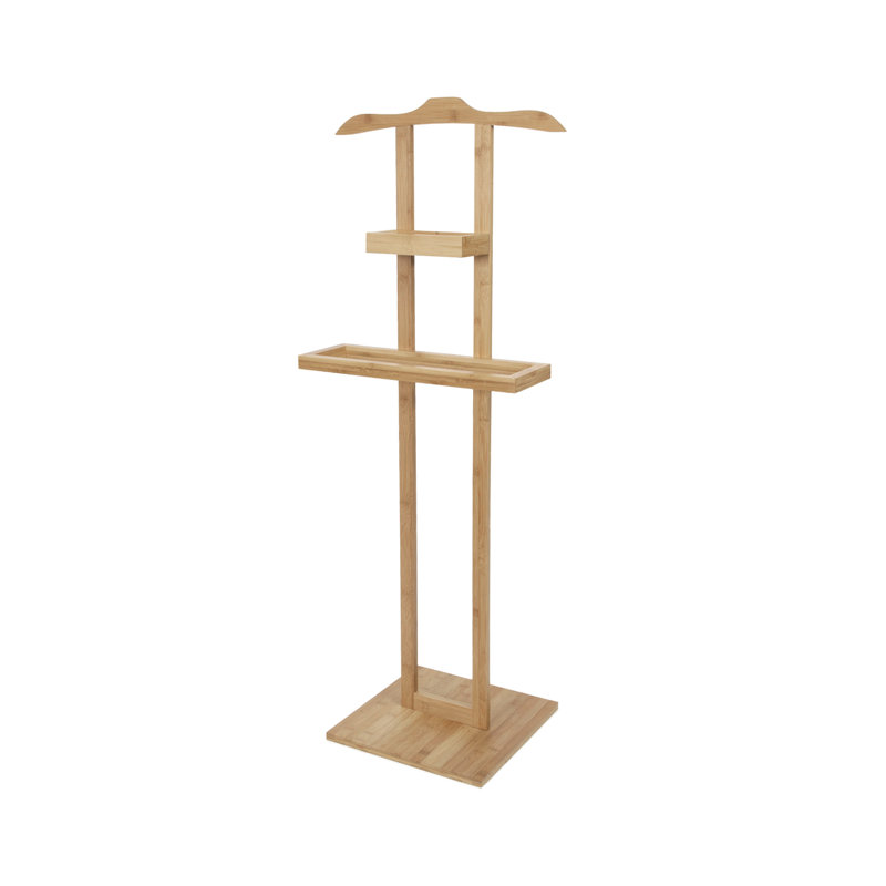 Solid Wood Freestanding Valet Stand