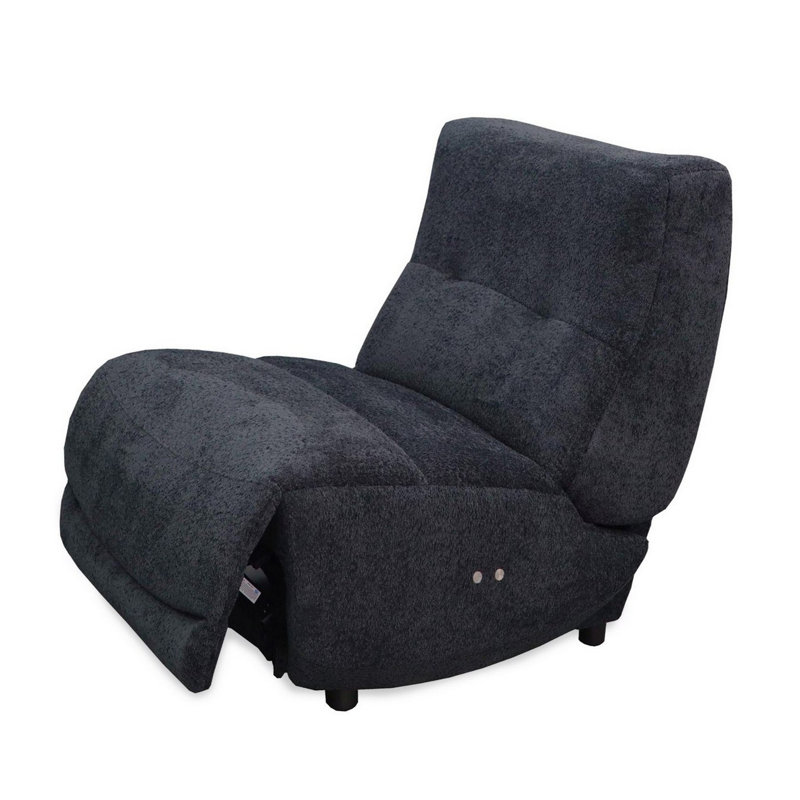 Fauteuil inclinable standard de 43 po Breeahna, Gris foncé