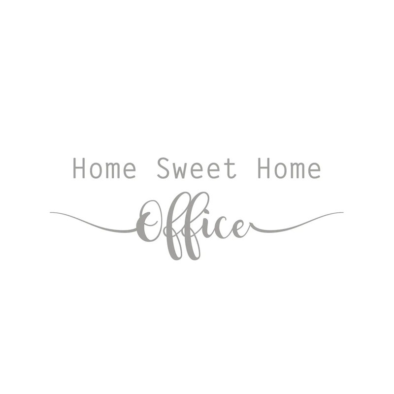 Home Sweet Home Office by Lauren Rader - Wrapped Canvas Print, 66.04 cm H x 45.72 cm W x 3.175 cm D