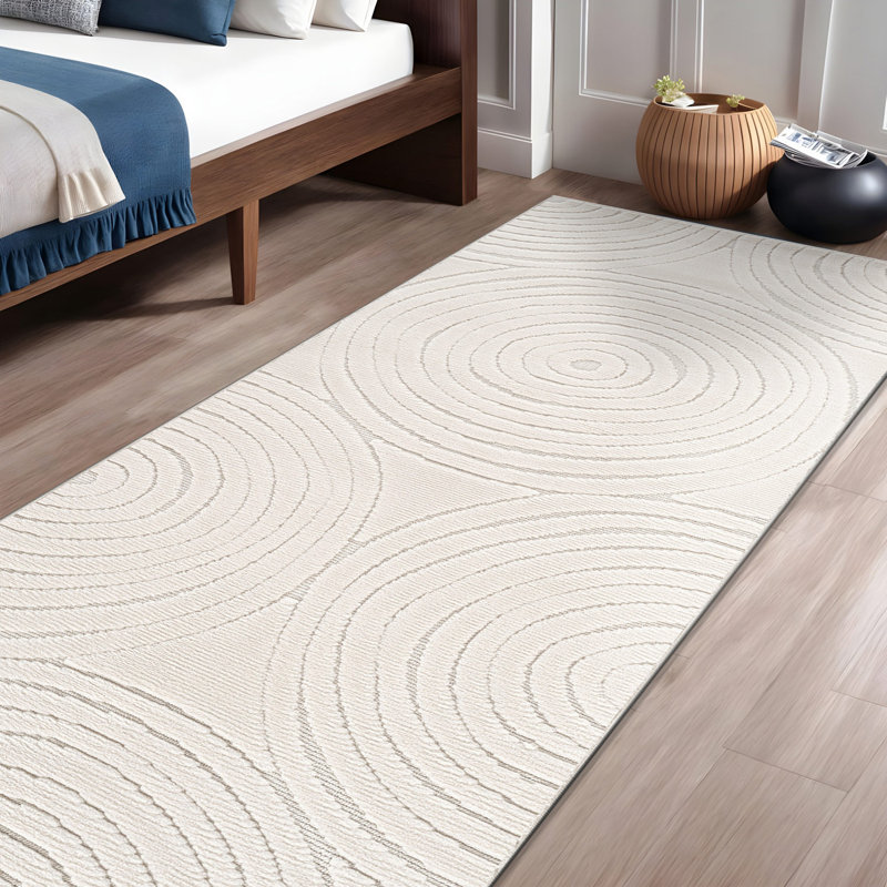 Bunny Modern High-Low Indoor Area Rug, Runner 2' x 7'
