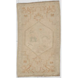 Vintage One-of-a-Kind Rectangle 1'9" X 3' Hand Knotted Area Rug