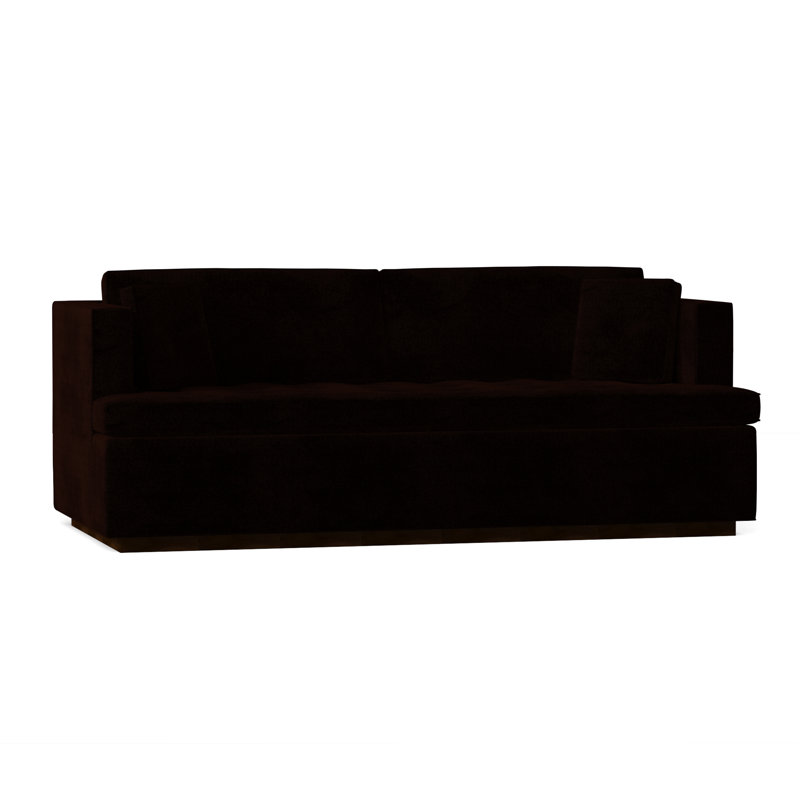 Maxwell Upholstered Sleeper Sofa, Grayson Espresso, 75" W