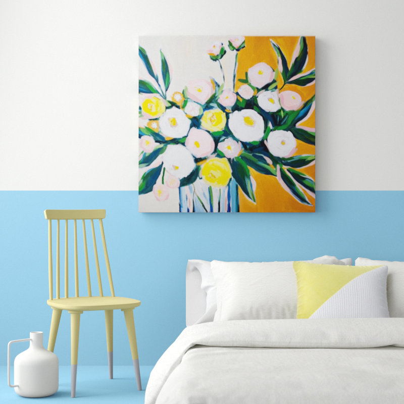 The Golden Hour by Taylor Lee - Painting, Unframed Paper, 41 cm H x 41 cm W x 0.1 cm D