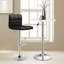 Tabouret de bar pivotant à hauteur réglable Ashanni-817423033