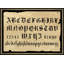 Vintage Alphabet 1 Print