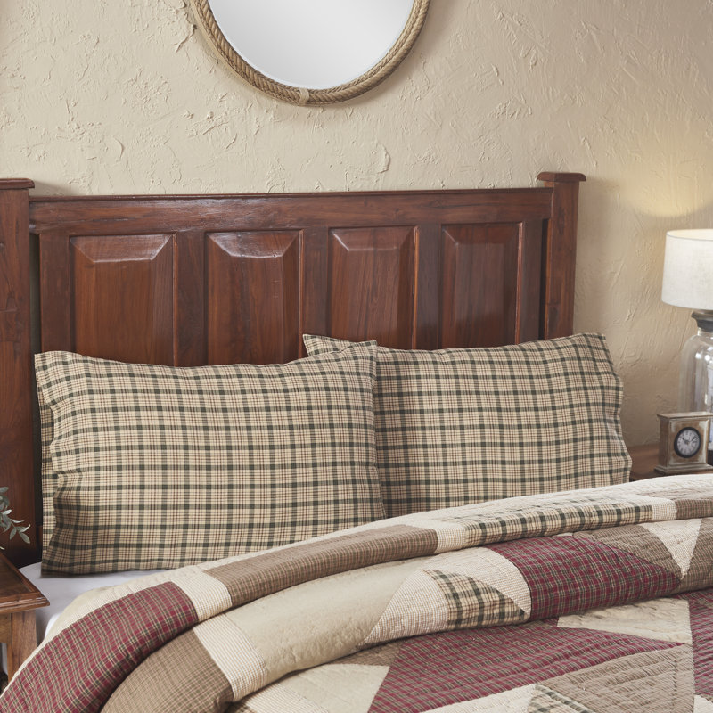 Cider Mill 100% Cotton Plaid - Set of 2, Standard