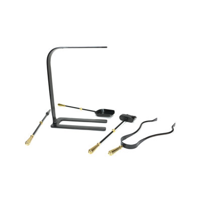 Steel Fireplace Tool Set