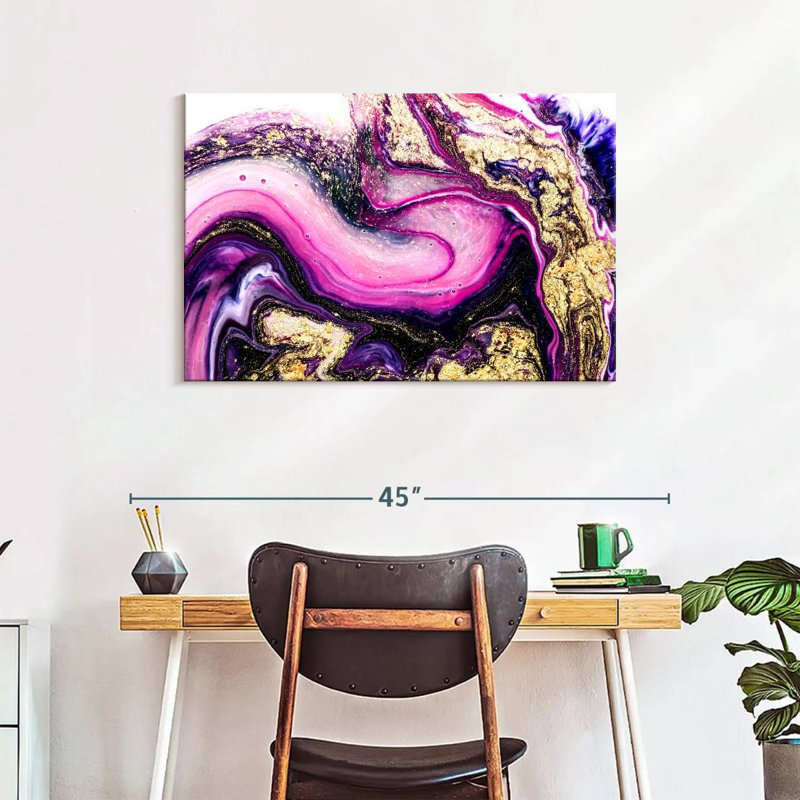 Avery Abstract Fluid, 24" H x 36" W