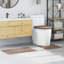 Cotton 50 X 80 Cm Water-Resistant Bath Mat Rectangular-1997385156