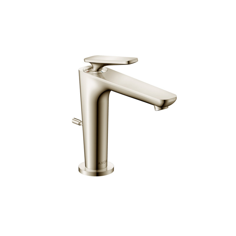 AXOR Citterio C Single-Hole Faucet 125 Coolstart With Pop-Up Drain, 1.2 GPM, Polished Nickel