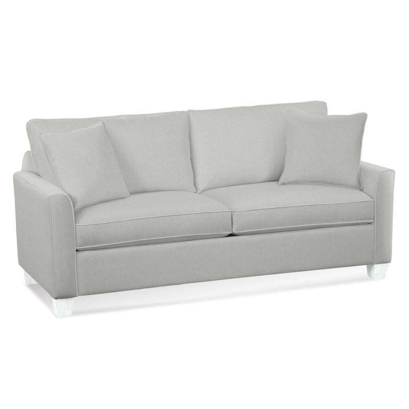 Grand lit Charleston, Blanc givré, Nuances de vert; 0542-46, Air Dream Mattress