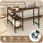 Ercan L-Shaped Metal Base Writing Desk-983651948
