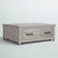 Table basse avec rangement à plateau relevable Zeida