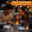 Mgo Ethanol Tabletop Fireplace with Flame Guard