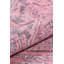 Tapis rose à motif tissé rétro-1921302074