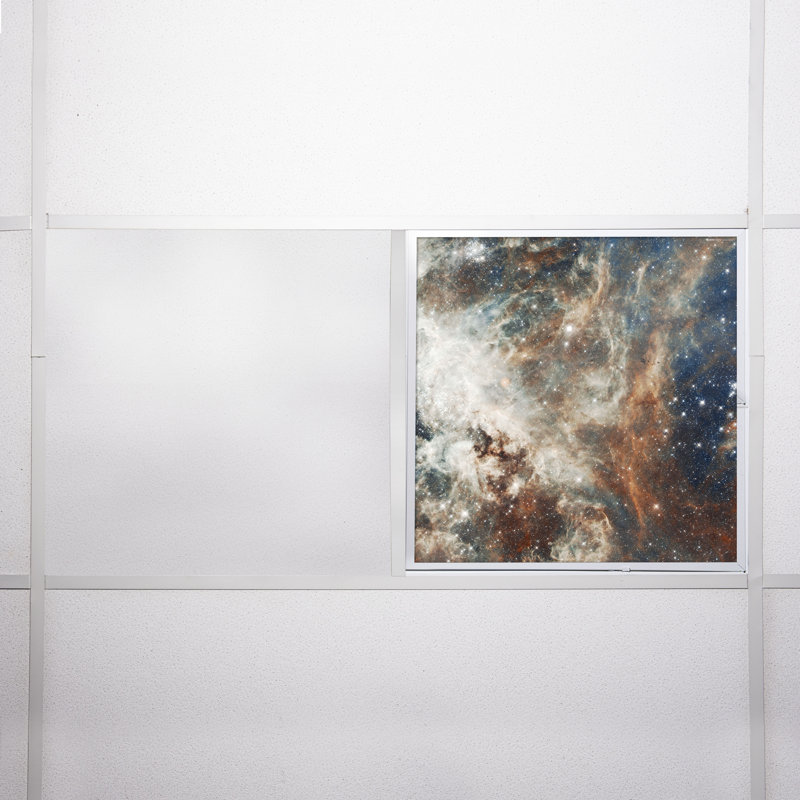 Astronomy Square Fluorescent Light Cover