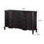 Commode, finition noire antique