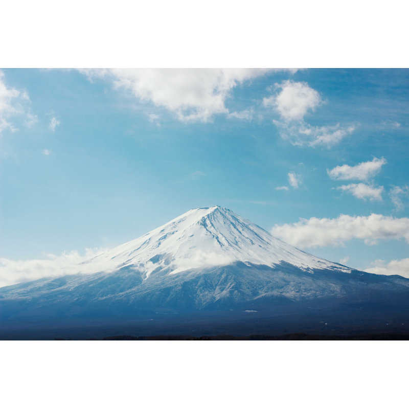 Mont Fuji - photographie sur toile tendue, H 8 po x l 12 po