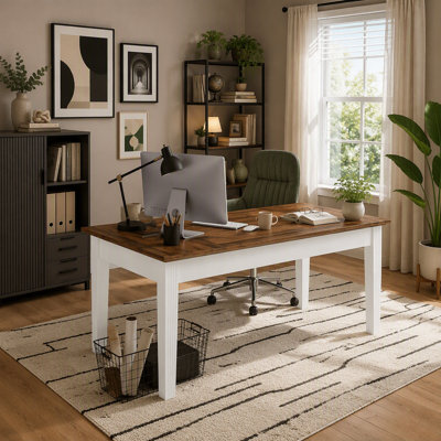 Executive Desk, Large Modern Computer Desk Office Writing Table