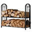 Porte-bûches avec support à bûches pour foyer 5 pièces avec 4 outils