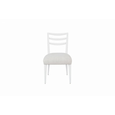 Chaise d'intérieur, ensemble de 2 chaises de salle à manger latérales, chaises de salon avec siège rembourré