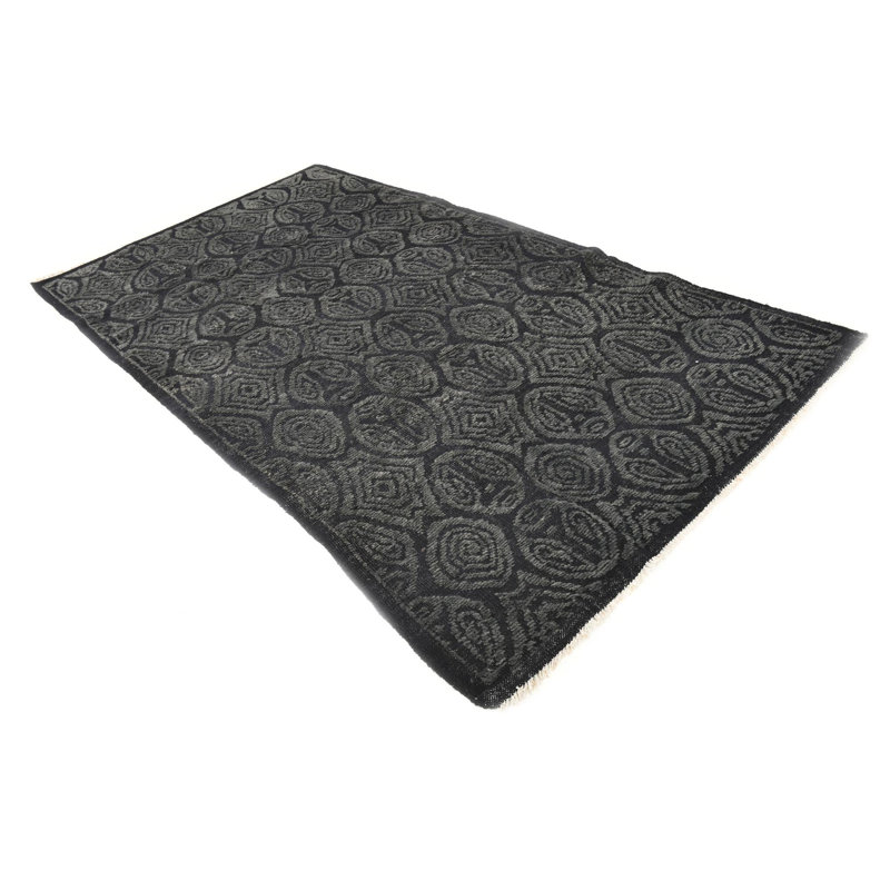 Iniguez Black Rug