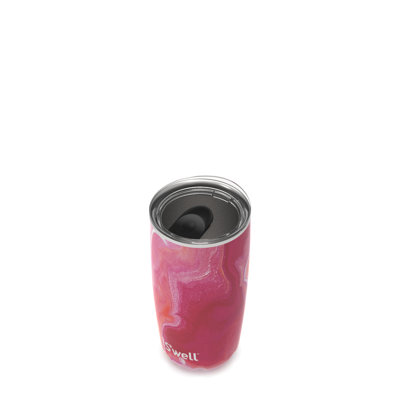 S'well Stainless Steel Tumbler with Clear Slide-Open Lid - 18 Fl Oz - Triple-Layered Vacuum