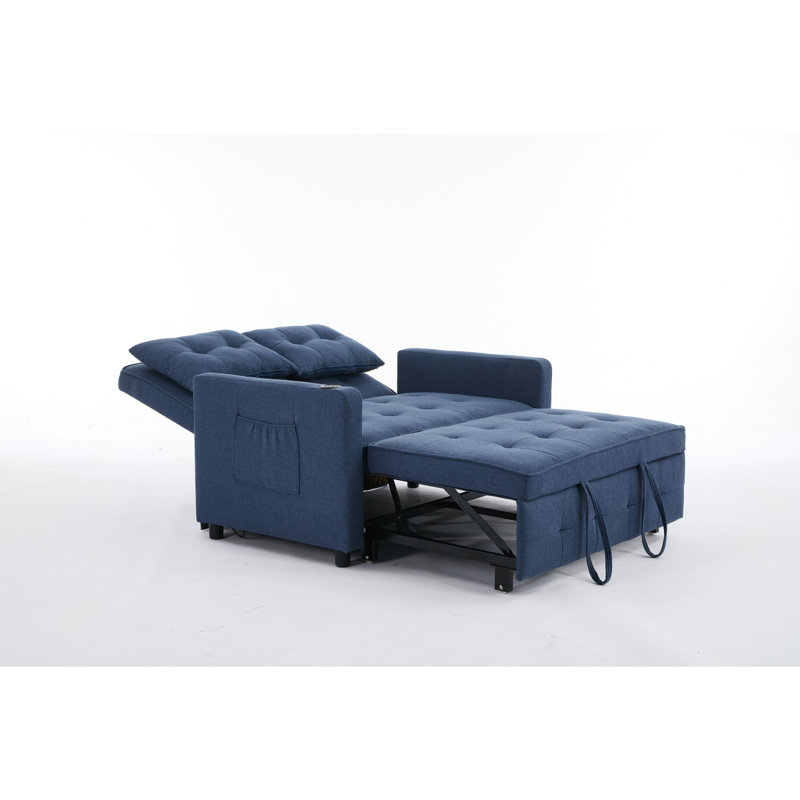 Canapé-lit convertible 3 en 1 Sleeper Chair, Gris antique