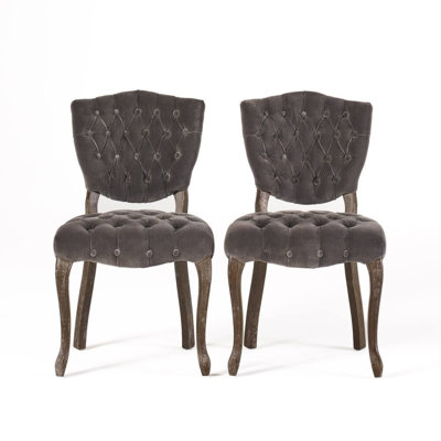Chaise capitonnée Kd (Wthr) (ensemble de 2)