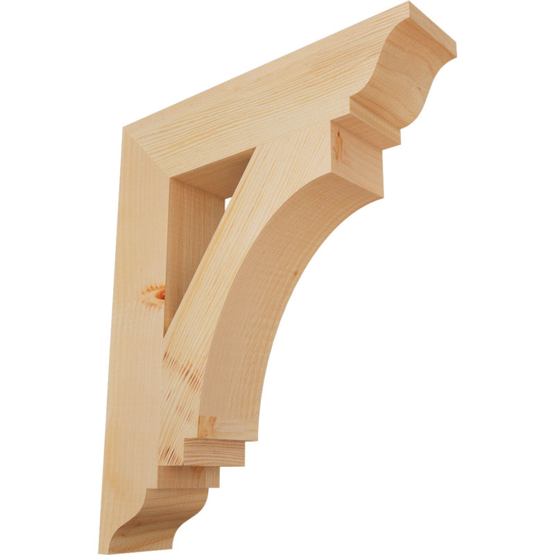Support impérial traditionnel, H 18 po x l 3,5 po x P 22 po, Douglas (lisse)