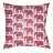 Lolita Elephant Geometric Outdoor Throw Pillow-26994476-26994458