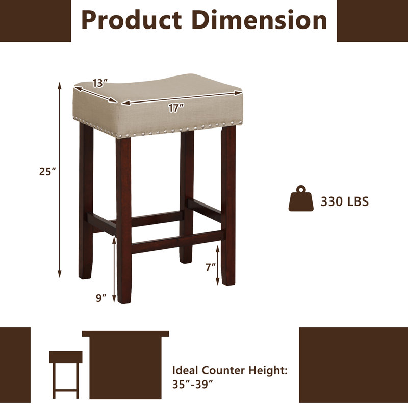 Tabouret de bar, Beige