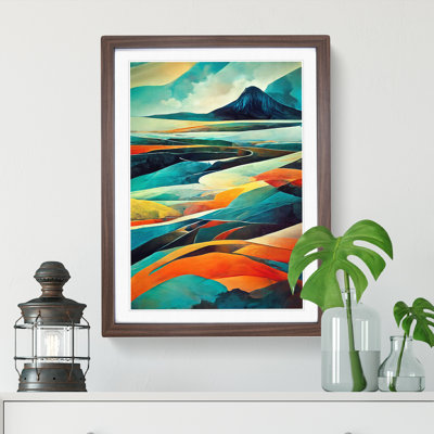 Abstract Mountain Landscape No.1 - Wall Art