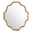 Carel Asymmetrical Metal Wall Mirror