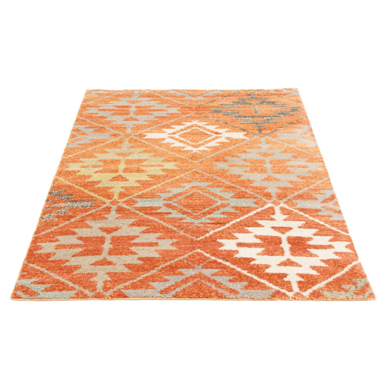 Geometric Indoor Rug, Rectangle 5'3" x 7'3"
