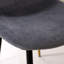 Chaises de salle à manger en tissu, ensemble de 4