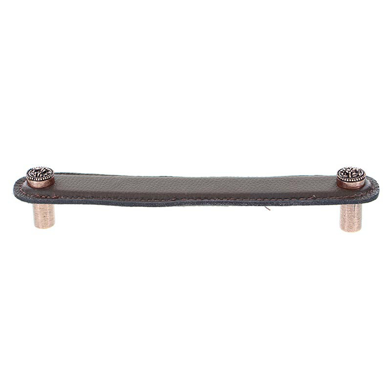 San Michele Bar / Handle Pull, 4", Antique Brass