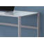 Modern Computer Desk With Frosted Glass Top-1908822667