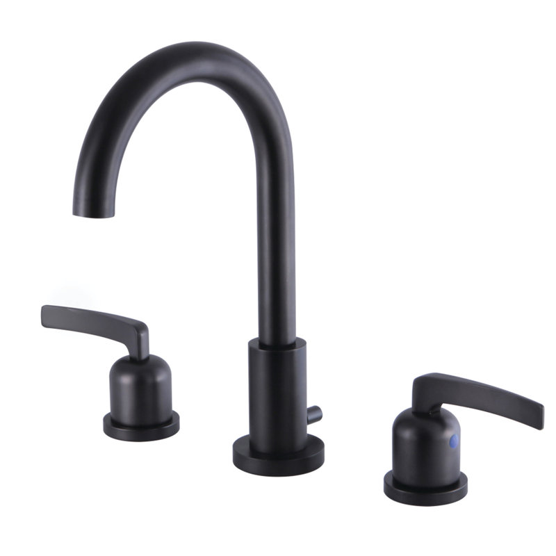 Centurion Widespread Bathroom Faucet with Drain Assembly, Oil Rubbed Bronze