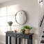 Miroir mural en bois 30,75 po
