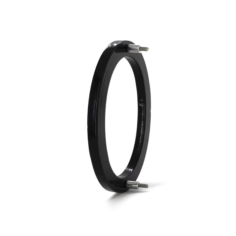 8 in. Floating Mount House Number, 0, Black